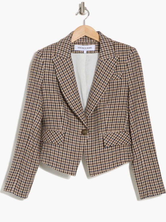 Veronica Beard Jackets & Blazers - Veronica Beard Hossnna Dickey One-Button Blazer